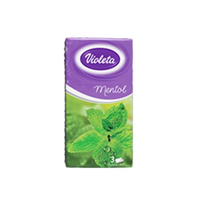 VIOLETA ZAKDOEK 24X10/1 3LAAG