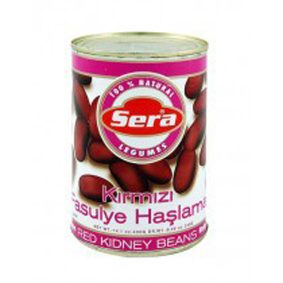 SERA HASLANMIS KIRMIZI FASULYE 24X400GR BLIK