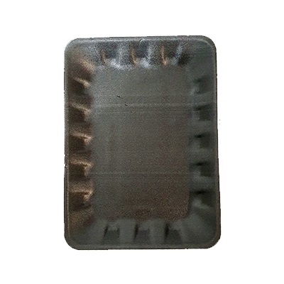 SCHAAL TAINER VLEES 270X175X25 ZWART S4-25 525ST