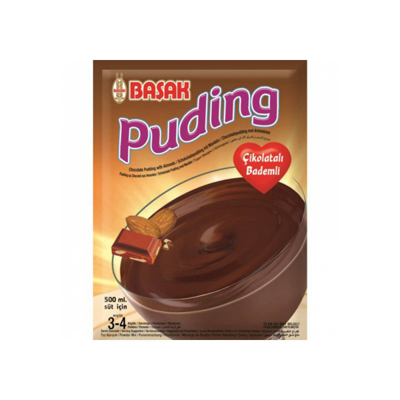 BASAK PUDING CIKOLATALI-BADEM 12X105GR