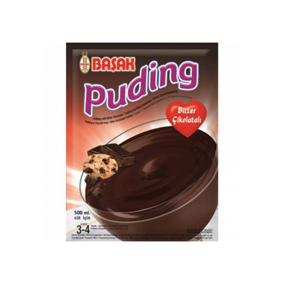 BASAK PUDING BITTER CIKOLATALI 12X105GR
