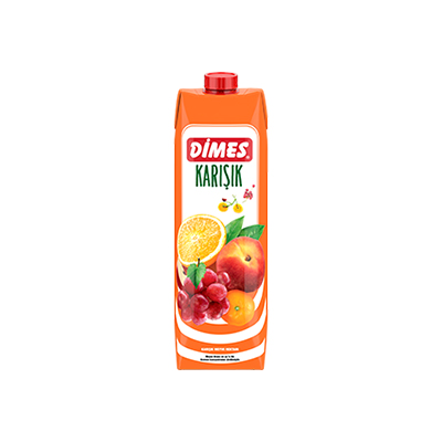 DIMES FRUITS MIX KARISIK TURUNCU 12X1L
