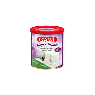 GAZI LAKTOZSTUZ PEYNIR 55% 6X500GR