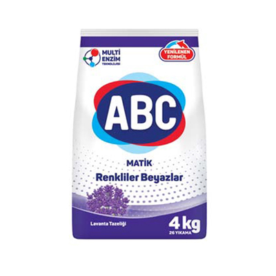 ABC WASPOEDER 4KG - LAVENDEL