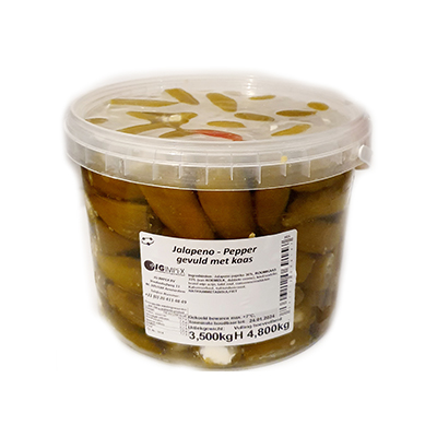 JALAPENO GEVULD MET ROOMKAAS 5 EMMER 915