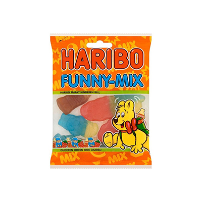 HARIBO FUNNY MIX 28X75GR HELAL