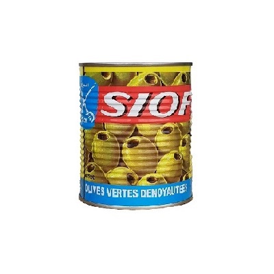 SIOF OLIJVEN GROEN M/PIT 12X1KG