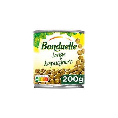 BONDUELLE JONGE KAPUCIJNERS 12X200GR