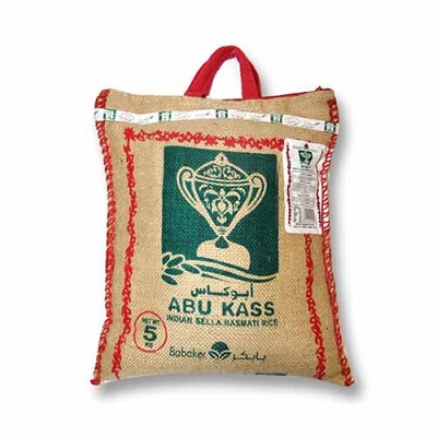 ABU KASS BASMATI RIJST 4X4.5KG
