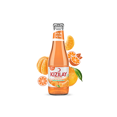 KIZILAY MANDALINA MADEN SUYU 24X200CC