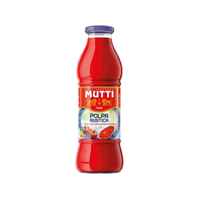 MUTTI POLPA GEHAKTE TOMATEN RUSTICA 6X690GR FLES