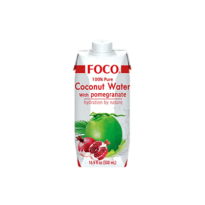 FOCO COCOS WATER GRANAATAPPEL 12X500ML