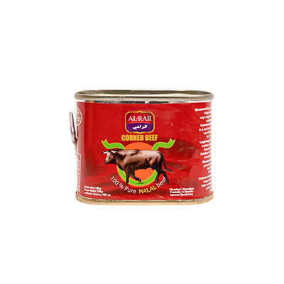 AL RAII CORNED BEEF 100% PURE HALAL 24X198GR