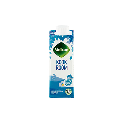 MELKAN KOOKROOM 20% UHT 24X250ML