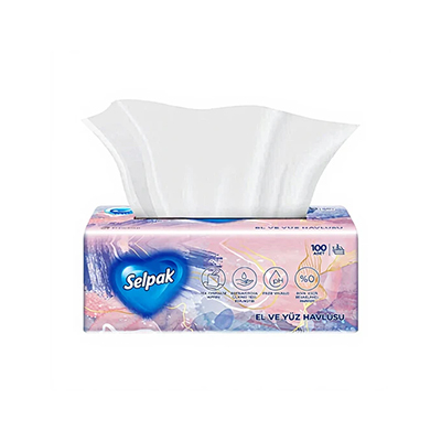 SELPAK DISPENSER GEZICHT HANDDOEK 10X80ST