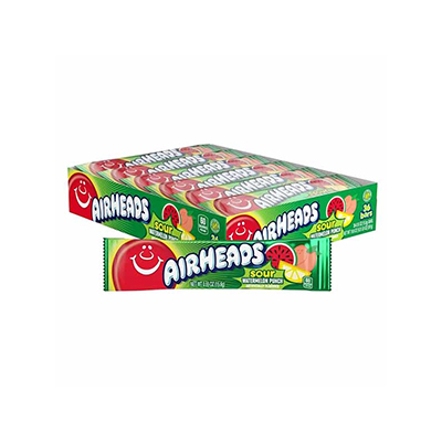 AIRHEADS SOUR WATERMELON PUNCH 36ST