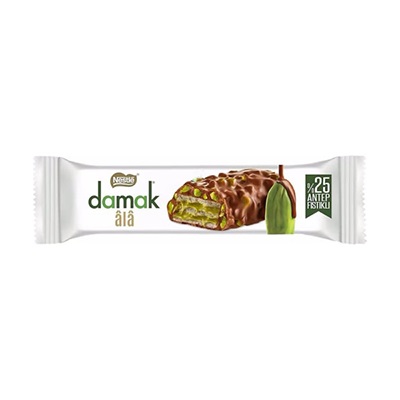 NESTLE DAMAK ALA WAFER WHITE PISTACHE 12X30G
