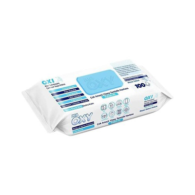 MR OXY ISLAK MENDIL 12X100ST BEYAZ SABUN ACIK MAVI