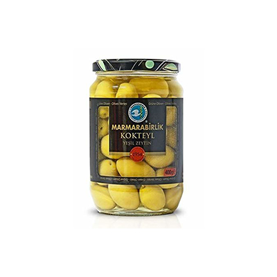 MB KOKTEYL YESIL ZEYTIN 6X400GR GLAS