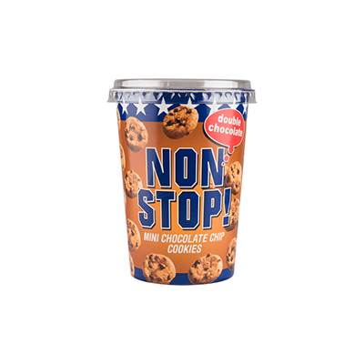 NON STOP COOKIE DOUBLE CHOC 8X125G