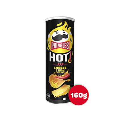 PRINGLES HOT CHILLI CHEESE 6X160G