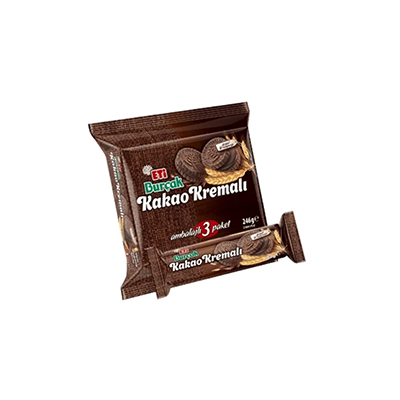 ETI BURCAK KREMALI KAKAOLU 18X400GR