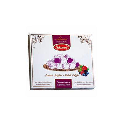 SEBAHAT LOKUM ORMAN MEYVELI 12X400GR
