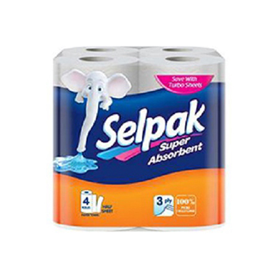 SELPAK KEUKENROL 6X4 ROL 3LAAG
