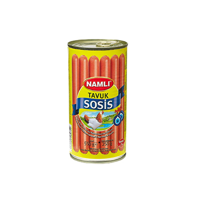 NAMLI TAVUK SOSIS 12X550GR