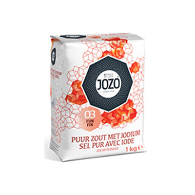 JOZO KEUKEN ZOUT MET JOD 12X1KG
