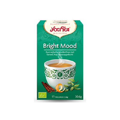 YOGI TEA BRIGHT MOOD BIO 6X(17 THEEZAKJES)