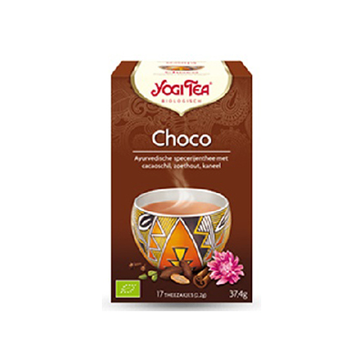 YOGI TEA CHOCO BIO 6X(17 THEEZAKJES)