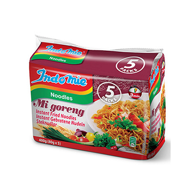 INDOMIE NOODLES MI GORENG 5X8X80GR