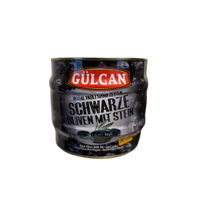 GULCAN SIYAH SELE ZEYTIN 8X1,4KG TIN
