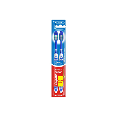 COLGATE TANDENBORSTEL EXTRA CLEAN 2LI 12ST