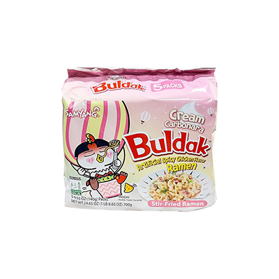 SAMYANG NOODLES CREAM CARBONARA 8X (5X130G)