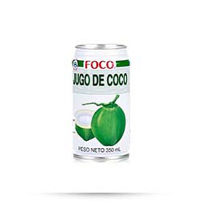 FOCO COCOS WATER 24X350ML BLIK STATIEGELD