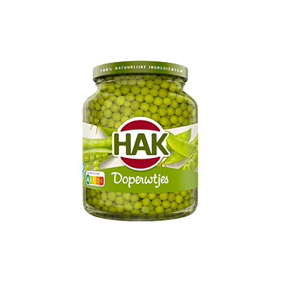 HAK DOPERWTJES 12X350G GLAS