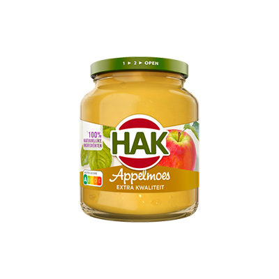 HAK APPELMOES 12X355G GLAS