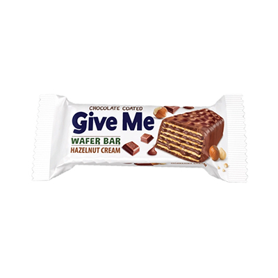 GIVE ME FINDIK KREMALI CIKOLATALI GOFRET 24X40GR