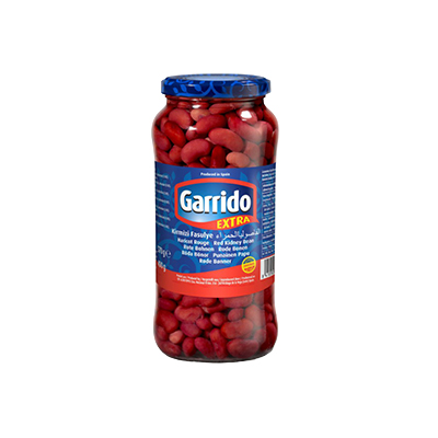 GARRIDO HASLANMIS KIRMIZI FASULYE 12X580ML GLAS