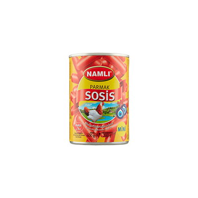 NAMLI PARMAK TAVUK SOSIS 12X400G MINI