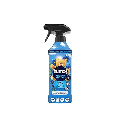 YUMOS TEXTIEL SPREY 12X430ML MAVI GELINCIK