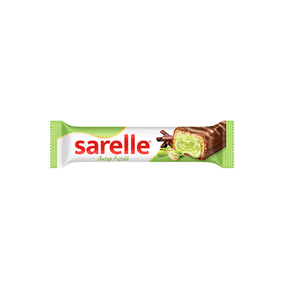SARELLE ANTEP FISTIKLI GOFRET 20X33GR YESIL