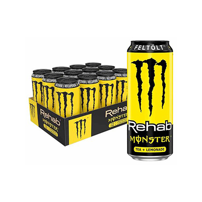 MONSTER REHAB TEA LEMONADE 12X500ML STATIEGELD