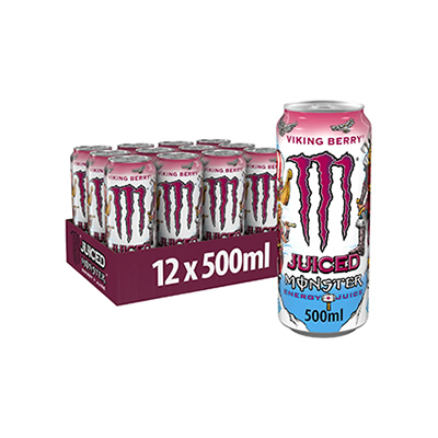 MONSTER ULTRA VIKING BERRY 12X500ML STATIEGELD