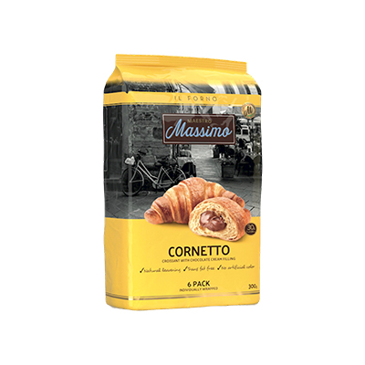 MASSIMO CROISSANT CHOCOLADE 6LI 12X