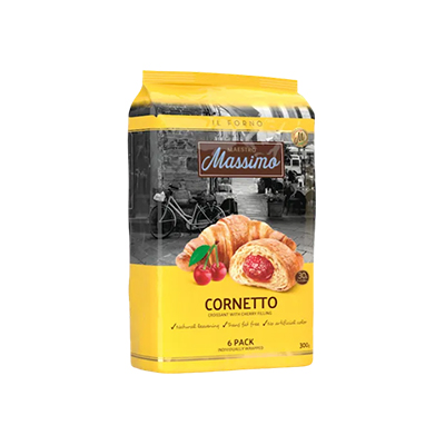 MASSIMO CROISSANT CHERRY 6LI 12X