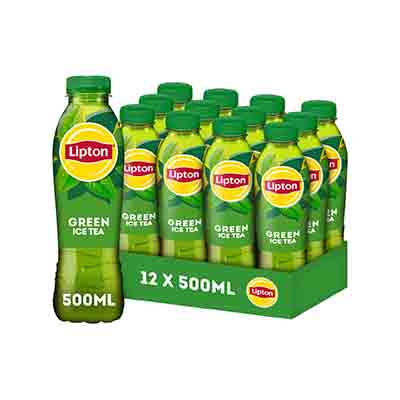 LIPTON ICE TEA GREEN 12X500ML STATIEGELD FLES