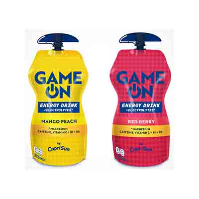 CAPRI-SUN 330ML GAME ON ENERGY DRINK RED BERRY 15X